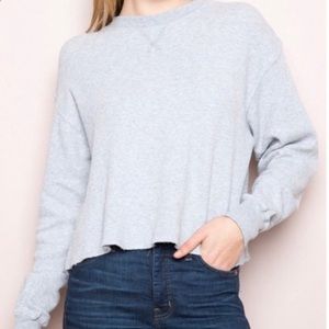 3/$35bBrandy Melville soft cut off long sleeve